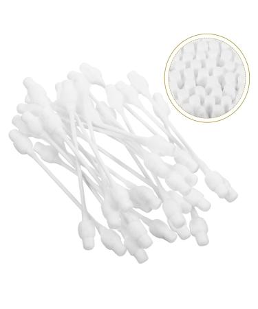 100pcs Double Ended Cotton Swabs - Baby Safety Ear Wax Cleaners | Large Tip Cotton Buds for Toddlers - Buy Online on GoSupps.com