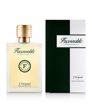 Fa onnable - L'Original 90ml (3 Fl Oz) - Eau de Toilette for Men - Aromatic & Ferny Scents