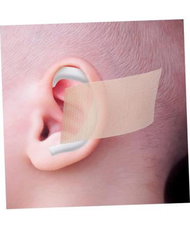 10 Pairs White Silicone Ear Correction Support Protruding Valgus Correctors - Discreet External Tape for Auricle - 4.4x3.6cm - Buy Online on GoSupps.com