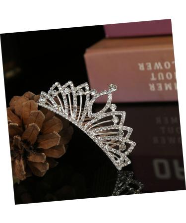 Beaupretty Kids princess Photo Shooting Tiara queen tiara girls rhinestone tiara girls headband Girl Birthday kids tiara comb girl hair jewelry Mini Tiara Korean hairpin girl Queen - Buy Online on GoSupps.com