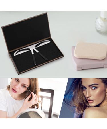 Eyebrow Ruler & Stamp Stencil Kit | Reusable Eyebrow Shaping Tools for Perfect European Style Eyebrows - International Shipping Available - Buy Online on GoSupps.com