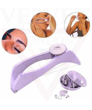 Velvet London Facial Hair Removal System with 5 Extra Strength Threads - Body & Face Threading Tool - Buy Online on GoSupps.com