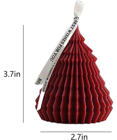 Buy Christmas Tree Shaped Scented Taper Candles | Aromatherapy Soy Wax Candles for Home Decor & Holiday Gifts - Buy Online on GoSupps.com