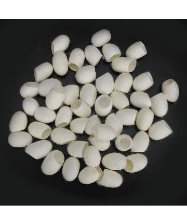 50 Cocons de vers Soie claircit le Teint Nettoyage en Profondeur limination des Points Noirs Boules de vers Soie Exfoliantes Nettoyage en Profondeur avec Ver Soie  - Buy Online on GoSupps.com