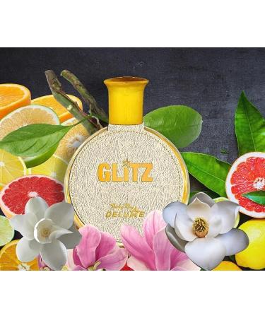 GLITZ POUR FEMME EAU DE TOILETTE 3.4 FL. OZ. Woody Spicy fragrance for Women. - Buy Online on GoSupps.com