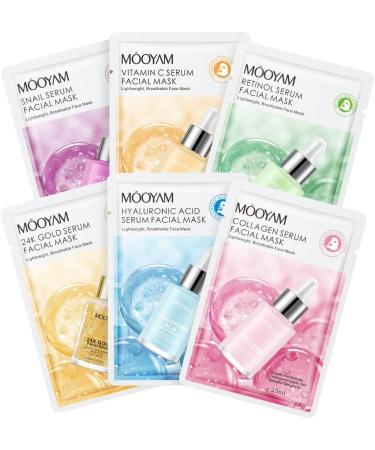 Limvoo 24K Hyaluronic Acid Mask Hyaluronic Acid Mask Korean Skin Care Products (Vitamin C) - Buy Online on GoSupps.com