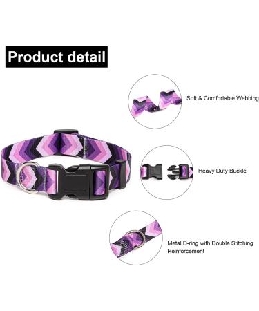 Suredoo Adjustable Nylon Dog Collar for Small & Medium Dogs - Soft Comfortable Perfect for Puppies (25-40 cm Neck) - Buy Online on GoSupps.com