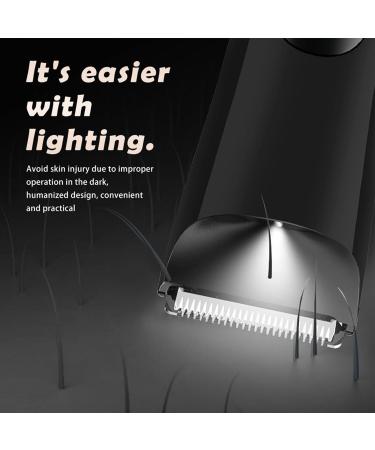 Misaakoeq Mens Trimmer and Dry Beard Trimmer Electric Mens Intimate Hair Trimmer with LCD Digital Display for Face Head Arms Legs Body Nose and Intimate Care - Buy Online on GoSupps.com