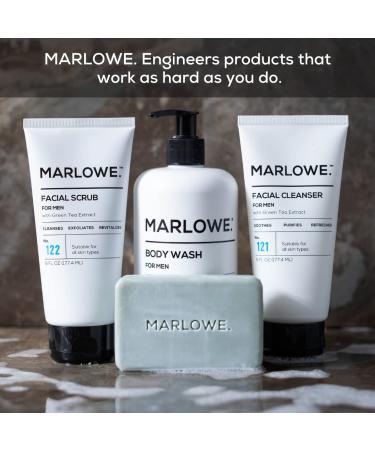 MARLOWE No. 108 Polishing Soap Bar - Cleansing & Moisturizing Bar for Men - Buy Online on GoSupps.com
