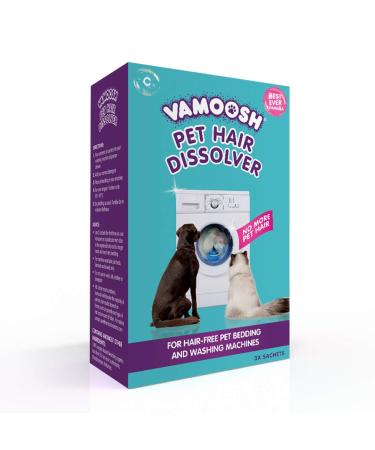 Vamoosh Pet Hair Dissolver 3 x 100g (1 box) Pet Hair Remover for Washing Machines  Dissolves dog hair, cat hair, horse hair etc in the laundry - Buy Online on GoSupps.com