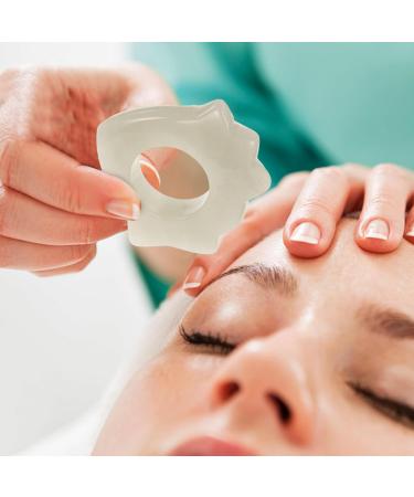 Buy Baluue Jade Gua Sha Facial Massage Board - Natural Ring-Shaped Shaving Tool for Face & Body Care | International Shipping - Buy Online on GoSupps.com