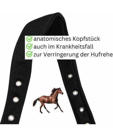 Buy HorseGuard Muzzle for Horses with Teddy Fleece Padding - Noriker Size Options | Premium Comfort & International Shipping - Buy Online on GoSupps.com