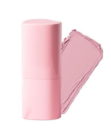 G n rique Heart-Shaped Cheek Stick - Eyeshadow Stick - 2-in-1 Lip Blush Cream for Natural-Looking Beauty Makeup for Lips Eyes Cheeks and Face for Women and Girls