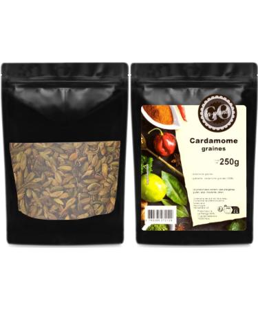 Cardamom (seeds) 250 g - LA PLANTIGO A tasty choice Superior Quality Ziplock Bag Cardamom Whole Pods - - Buy Online on GoSupps.com