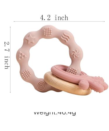 Mamimami Home Silicone Baby Teething Toy | BPA Free Chew Teether with Raised Texture | Soothes Gums & Sucking Babies | Eco-Friendly - Buy Online on GoSupps.com