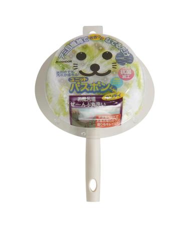 Yamazaki Sangyo 175048 Bath Cleaning Brush Handy Unit Busbon-kun Antibacterial Green