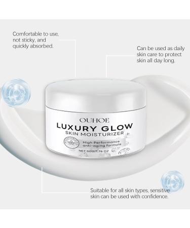  Orgrul Luxury Glow Anti-Aging Face Cream with Hyaluronic Acid Collagen and Vitamin E Anti-Wrinkle Cream for All Types - Buy Online on GoSupps.com