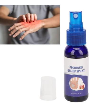 2pcs 30ml Psoriasis Relief Solution Spray for Skin - Itch Relief & Exfoliation Treatment - Buy Online on GoSupps.com