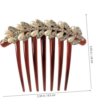 Angoily Hair Making Accessories Decorative Hair Comb Hair Comb Wedding Hair Combs for Women Accessories Fine Hair Pearl Hair Clips Bow Hair Clips Bride China Vintage Rhinestones - Buy Online on GoSupps.com