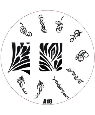 ++SPECIAL ITEM++ Stamping stencil A-Series: A18 Tribal