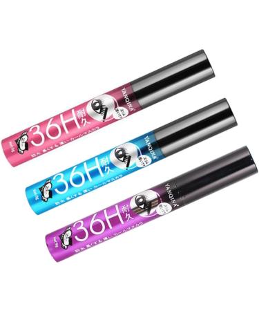 Angoily 3pcs Eyelash Mascara Extension Makeup Mascara Women Mascara Waterproof Mascara Eyelash Spoolies - Buy Online on GoSupps.com