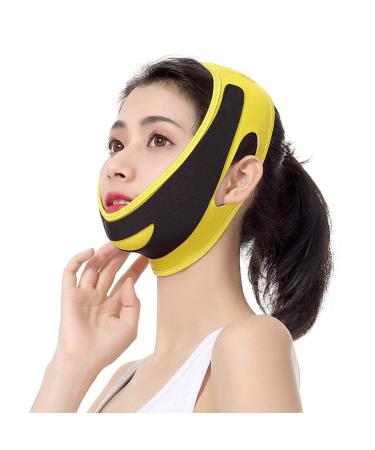 Buy Elastic Face Slimming Bandage - V-Line Face Former & Kinnbacke Lift Up Belt for Women | Anti-Fold Facial Care Tools - Fast International Shipping - Buy Online on GoSupps.com