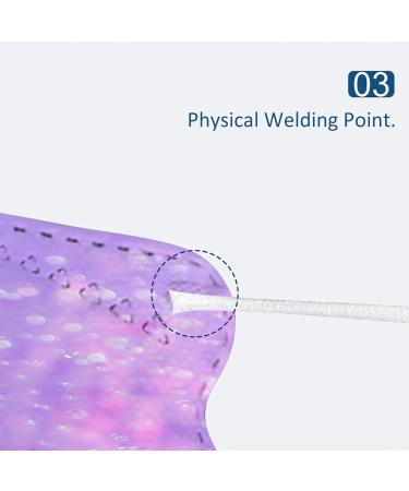 Buy AMDOLE 50-Piece Colorful Fish-Shaped Disposable Mouth Protection - 4-Layer Breathable Bandana Scarves for Adults | International Shipping - Buy Online on GoSupps.com
