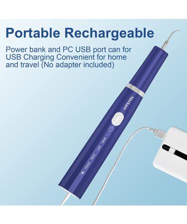 Dental Care Kit with LED Light - Teeth Cleaning Tools with 3 Modes, 4 Replaceable Heads, Oral Mirror - Teeth Whitening and Oral Hygiene Set - Buy Online on GoSupps.com