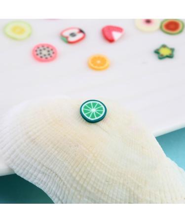 Polymer Clay Beads Fruit Smiley Handmade Beads 1000pcs DIY Fruit Polymer Clay Slices Nail Art Sticker Tip Decorations 5-7mm - Buy Online on GoSupps.com