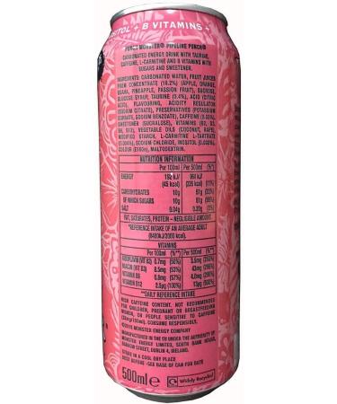  Dnaaz Pipeline Punch Pack of 24 delicious and twisted energy drinks for all occasions 500ml - Buy Online on GoSupps.com