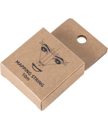 Brow Mapping String Tool - Brown Eyebrow Mapping | Pre-Inked Eyebrow Mapping String Thread for Makeup Marking Symmetrical Brows Mapping String - Buy Online on GoSupps.com