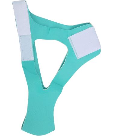 Adults Breathable Anti-Snoring Chin Strap with Jaw Support Belt - Blue Green - Buy Online on GoSupps.com