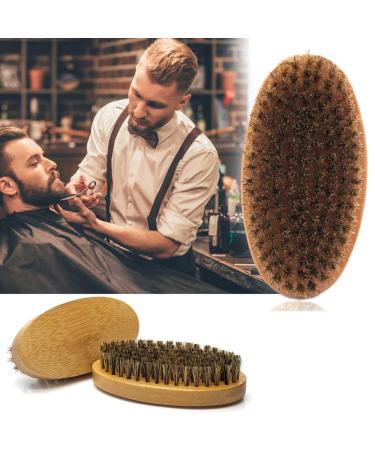 Yolistar Bartbrush for Men | Wooden Bristle Brush with 100% Soft Eberhaar | Shape Style & Soften Itchy Beards - Buy Online on GoSupps.com