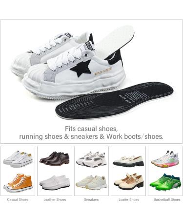Buy XINIFOOT 6 Pairs Breathable Shoe Insoles - Double-Layer Foam Comfort Insoles for Men & Women - Soft Cushioning & Free Cutting Replacement Insoles - International Shipping Available - Buy Online on GoSupps.com