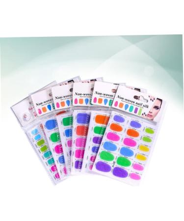 Healeved 3 Sets Non-woven Nail Silk Nail Kits Nail Polish Kit Nail Extension Nail Sticker Nail Silk Extension Pegatinas Para U as Nail Polish Stickers Nail Art Forms - Buy Online on GoSupps.com