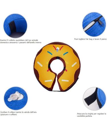 Ducomi Inflatable Dog & Cat Hinges - Post-Op Relaxation Movement Freedom & Bite Prevention - Buy Online on GoSupps.com