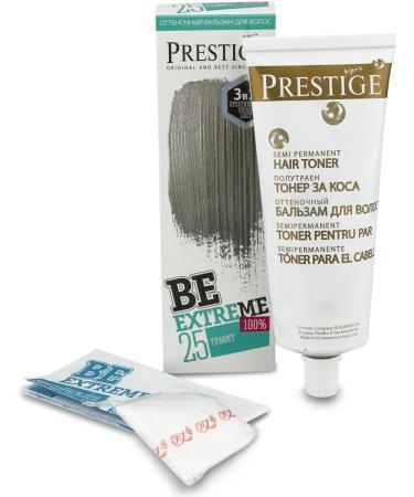  Rosa Impex Semi-permanent hair dye balm 25 Graphite BeEXTREME 100% No Ammonia No Parabens No PPD Balzam ottenochny besulfatny dlya volos 25 grafite - Buy Online on GoSupps.com