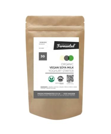 Freshly Fermented - Certified Organic Thermophilic Vegan Soya Yoghurt Starter