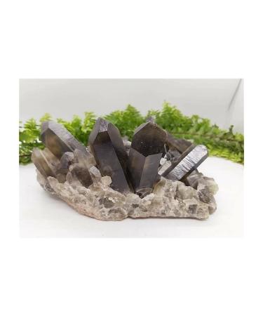 Balance 2000g-2500g Natural Smokey Quartz Crystal Cluster Stone Lucky Stone Crystal Cluster