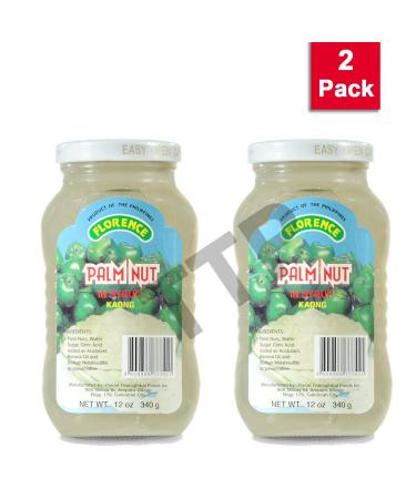 Florence Palm Nut in Syrup Kaong 340g - 2 Pack | Premium Quality Dessert Ingredient - Buy Online on GoSupps.com