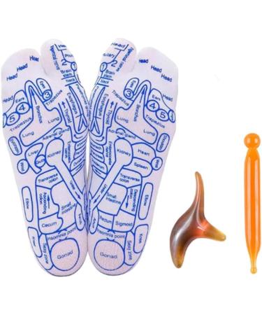 Buy Pinyenr Reflexology Socks - Acupressure Foot Massage Socks Small Size (35-39) for Ultimate Relaxation - Buy Online on GoSupps.com