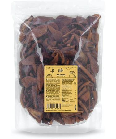 KoRo - Organic dried pears 1 kg - Natural dried fruits without added sugar and not sulphured - Buy Online on GoSupps.com