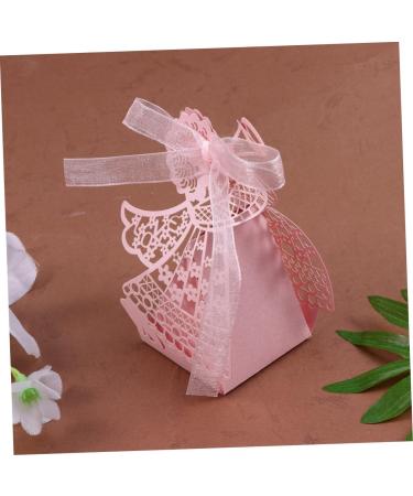 SHINEOFI 50pcs Pink Gift Boxes Wedding Candy Box 1 count (Pack of 1) Pink - Buy Online on GoSupps.com