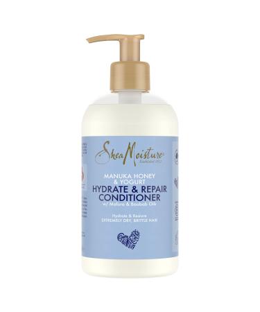 Shea Moisture Moisture Manuka Honey & Joghurt Hydrate & Repair Conditioner with Mafura and Baobab oils for hydratization and restoration of extremely dry brass hair 384 ml 384 ml (1 Pack) - Buy Online on GoSupps.com