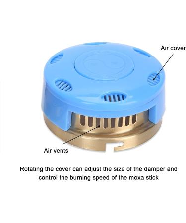 Copper Moxa Box for Moxibustion Therapy - Treat Back Pain Muscle Stiffness Tendonitis & More with Warmwood Moxa Stick Box - Buy Online on GoSupps.com