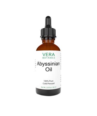 Vera Botanics ABYSSINIAN OIL 100% Pure & Natural  Unrefined  Cold-Pressed For Face  Dry Skin  Nails  Lips  Body & Hair - Reduce Hair Breakage  Even Out Skin Tone  Therapeutic Massage - Buy Online on GoSupps.com
