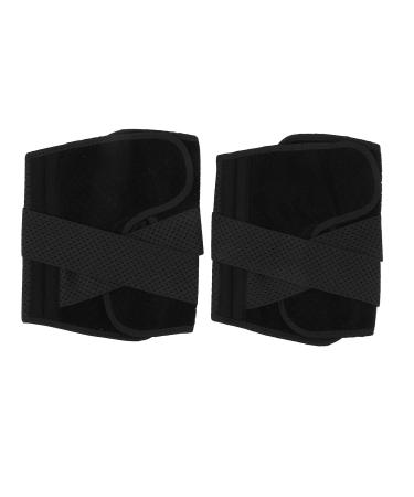 Adjustable Ultra Thin Knee Brace for Basketball & Sports Black (S) | Premium Knee Support - Buy Online on GoSupps.com