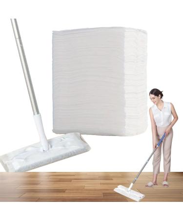 Dry Floor Cloths - 100X Large Floor Cloths for Sweeping - Pet Sweeping Refills Cloths Dusting Cloths Soft Duster Refills for Most Square Mops