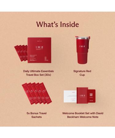 IM8 Daily Ultimate Essentials All-in-One Multivitamin Supplement (Standard Starter Kit + Travel Starter Kit) - Buy Online on GoSupps.com