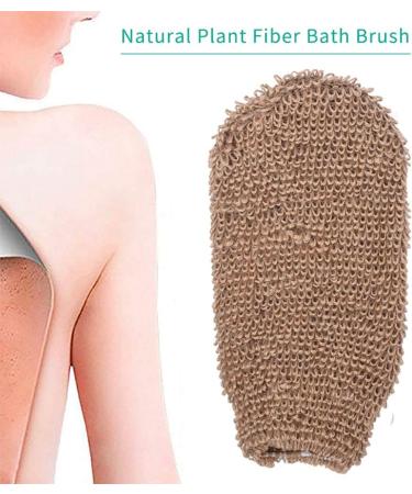 Eco-Friendly Carbonated Bamboo Peeling Washers | 2-Part Shower Gloves for Body Care - Buy Online on GoSupps.com